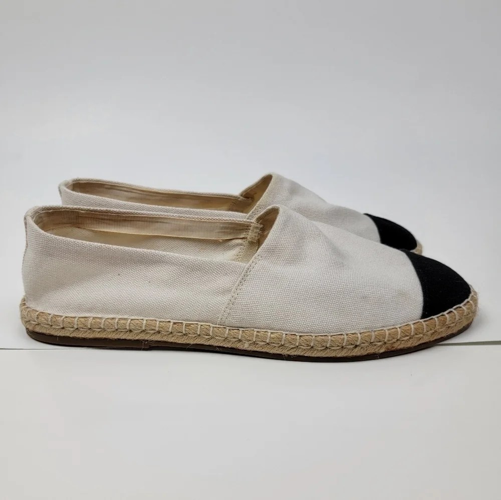 Pour La Victoire Bailey Canvas Espadrille Flats 8.5